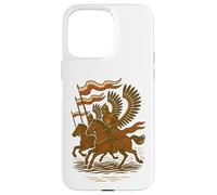 Hussards ailés polonais Charge Art de Combat médiéval Coque pour iPhone 15 Pro Max