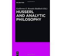 Husserl And Analytic Philosophy