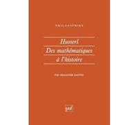 Husserl, des mathématiques à l'histoire