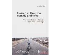 Husserl et l'horizon comme problème: Une contribution à l'histoire de la phénoménologie