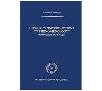 Husserl's "Introductions To Phenomenology