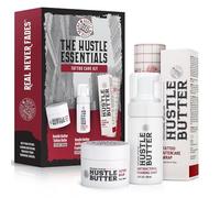Hustle Butter Tattoo Aftercare Kit - Tattoo Balm, Antibacterial Soap, and Aftercare Wrap - TSA-Friendly Balm & Soap - Easy Removal, Mess-Free Wrap