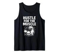 Hustle for The Muscle Gym Motivation Mascotte Art Débardeur