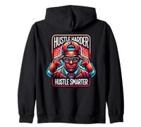 Hustle Harder Hustle Smarter Entrepreneur Sweat à Capuche