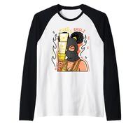 Hustle Skills Black Hustling Melanin Queen propriétaire d'entreprise Manche Raglan