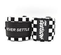 Hustlers Only Bandes de Poignet d'haltérophilie pour Soutenir Le Poignet afin de réduire la Douleur au Poignet. Sangles de Poignet de 45,7 cm pour l'haltérophilie, la Musculation et l'entraînement en