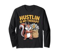 Hustlin is My Therapy Money Grind Motivation Hustle Life Manche Longue