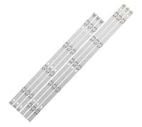 HUTBUVEAW 6/12 pièces LED Bande de rétro-éclairage for LG 49UJ65_B_27LED 49UJ701V 49UJ65 AB Type 17Y 49UJ65_A_27LED(1TV(6pcs))