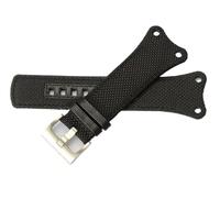 HUTBUVEAW Bracelet de Montre en Cuir de Veau véritable, for CK for Calvin Klein, Arc spécial, Applicable au CK4B381b6 K4B381B3, 30mm