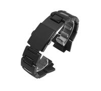 HUTBUVEAW Bracelet de Montre en Plastique de Haute qualité, 16mm, for Casio g-Shock DW-6900/DW9600/DW5600/GW-M5610, pièces de Bracelet de Montre Noires for Hommes