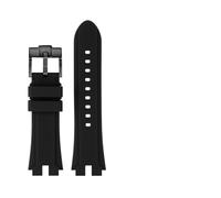 HUTBUVEAW Bracelet de Montre en Silicone modifié for Casio PROTREK PRW-3100 PRW-6000 6100 PRW-3000 PRG-300 PRG-330 Bracelet Souple for Hommes(Black BK)