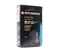 HUTCHINSON - Cámara de Aire - Estándar - Innertube - Resistencia y Antipinchazo - Bicicleta de Carretera - Válvula Presta - Espesor 0,9 mm - 80 MM - 700 x 25-30