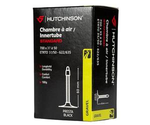 Hutchinson Chambre à air Standard Gravier - Valve Presta (60mm) - 700x37/50c