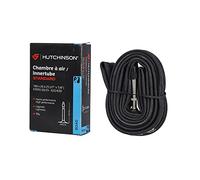 HUTCHINSON - Chambre À Air - Standard - Innertube - Résistance Et Anti-Crevaison - Vélo Route - Valve Presta - Épaisseur 0.9 mm - 48 MM - 700 x 20-25, Noir