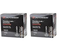 HUTCHINSON - Chambre À Air - VTT - Renforcé/KOLOSS - Résistance - Valve Presta - Épaisseur 0.9 mm - 48 MM - 27,5 x 2,30-3,00, Noir (Lot de 2)