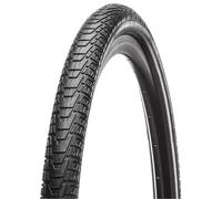 Hutchinson Pneu Haussmann Mono-compound Skinwall Infinity Urbain rigide 700c x 37 Noir Reflex