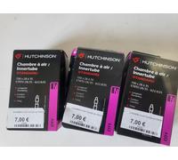 HUTCHINSON Lot de 3 chambres à air 700 x 28/35 presta 48 mm
