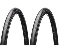 HUTCHINSON - Nitro 2 - Tubetype - Pneu Route - Confort Et Contrôle - Tringles Souples - Noir - Dimensions 700 x 28 mm (Lot de 2)