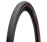 Hutchinson Touareg - Pneu Gravier Multi-Terrain à Roulement Rapide - Renforcé + Protection - Tubeless Ready - 700x45c - Noir/Tan