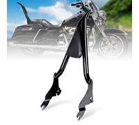 Hutexico Sissy Bar noir pour Street Glide Sissy Bar, dossier passager amovible de 55,9 cm pour Harley Touring 2009-2023 Road King Road Glide Electra Glide Ultra CVO Limited