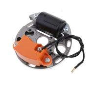 HUTJWYN Bobine d'allumage Module Fil conducteur Carte Stator Fit MS070 MS090 MS 070 090 090G Tronçonneuse Pièce 1106 400 0705 1106 404 3210 pour Tondeuse à Gazon