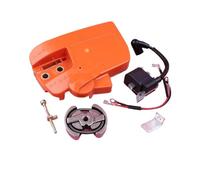 HUTJWYN Couvercle de pignon d'embrayage de Frein à chaîne, Bobine d'allumage Fit for tronçonneuse 235 240, ajusteur de pièces, Kit de capteur de vis de Tension pour Tondeuse à Gazon