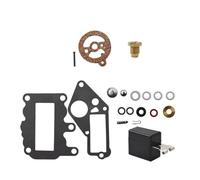 HUTJWYN Kit de carburateur de Remplacement avec Flotteur Fit for Moteurs Hors-Bord BRP 9,5 382048, pièce de Moteur Marin de 1964 à 1973 Pièces Marines