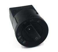 HUTMXK Commutateur Phare antibrouillard Voiture pour Audi A4 B6 B7 2000-2008, Noir, Bouton-poussoir, Manuel, 1 Unité