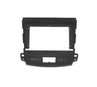 HUTMXK Fascia d'autoradio 9 Pouces 2 Din Compatible avec Outlander/Compatible avec C-Crosser/Compatible avec (4007) Lunette de Montage sur Panneau de Console Centrale stéréo(Fascia)