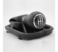 HUTMXK Pommeau de Levier de Vitesse à 5 Vitesses avec Soufflet en Cuir Compatible avec Audi A4 B5 1995-2001