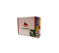 HutoPi Kit Raspberry Pi 4 Model B 4GB + Tarjeta MicroSD 32GB + Carcasa + Cargador