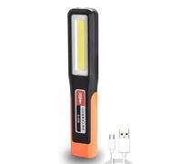 Hutp-1/2/4/8 Pièces Lumineux Cob Led Lampe De Travail Voiture Mécanique Lampe De Poche Rechargeable Usb Torche Magnétique Lumière D'urgence Lumière D'avertissement-1pcs