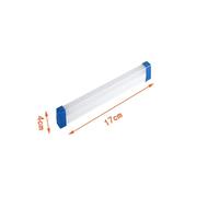 Hutp-Bande Led Rechargeable Lumière De Secours-Ampoule Portative Magnétique Pour Stand De Marché De Nuit Travail De Camping En Plein Air Éclairage Portable-17cm