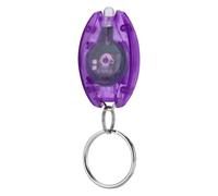 Hutp-Led Porte-Clés Lumière Mini Multicolore Cool Populaire Lumière Blanche Enfant Cartable Sac À Dos Escaliers Éclairage De Secours Lampe De Poche-Purple 1pc-Cr2016
