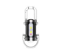 Hutp-Xiaomi ¿ Lampe De Poche Led Cob Puissante,Rechargeable Par Usb,Portable,Suspendue,Étanche,Porte-Clés,Lampe De Poche Pour Camping Et Marche-A