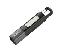 Hutp-Xiaomi Smiling Shark Lampe De Poche Extérieure Portable Lumières Fortes Mise Au Point Variable Avec Maison Camping Pêche Marche Éclairage Lampe-Black