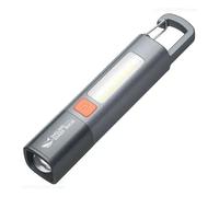 Hutp-Xiaomi Smiling Shark Lampe De Poche Extérieure Portable Lumières Fortes Mise Au Point Variable Avec Maison Camping Pêche Marche Éclairage Lampe-Gray