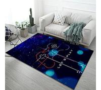 HUTRADE Tapis De Salle De Jeux pour Garçons Contrôleur De Jeu pour Chambre d'enfant 3D De Dessin Animé Tapis De Salon De Sol Antidérapant(01,140 * 200cm/55.1 * 78.7'')