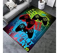 HUTRADE Tapis De Salle De Jeux pour Garçons Contrôleur De Jeu pour Chambre d'enfant 3D De Dessin Animé Tapis De Salon De Sol Antidérapant(08,160 * 200cm/63 * 78.7'')