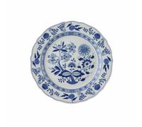 Hutschenreuther Assiette plate 31 cm Drapeau Bleu Oignon Bleu Oignon 02001-720002-10031