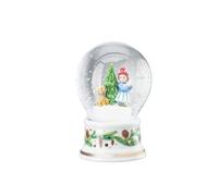 Hutschenreuther Boule à Neige 2025 - Motif Jeux de Noël - Hauteur : 12 cm - Article annuel