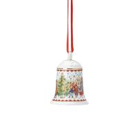 Hutschenreuther Cloche en Porcelaine 2023 Sons de Noël 7 cm