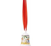 Hutschenreuther Collection 24 - Chien + oiseau - Mini-cloche en porcelaine 02250-727476-27919