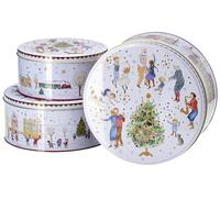 Hutschenreuther Collection collection 23 sons de Noël Lot de 3 boîtes à biscuits