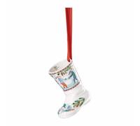 Hutschenreuther Collection de Noël 2025 Bottes en Porcelaine Jeux de Noël 7,5 cm