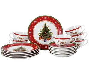 Hutschenreuther Happy Wintertime Service à café/combinaison 18 pièces