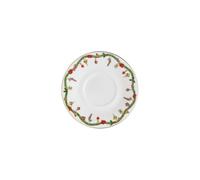 Hutschenreuther Nora Soucoupe combinée, décor de Noël Bone China Christmas 16cm