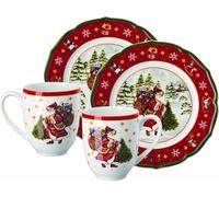Hutschenreuther Happy Wintertime H. Wintertime Red Set de 4 pièces