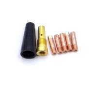 HUTSRAI 7 Pièces/Ensemble Embouts de Buse Sans Gaz pour Alimentation de Fourré FC90 0,9 mm FC90 Outils de Soudage pour Soudeur MIG Installation Facile