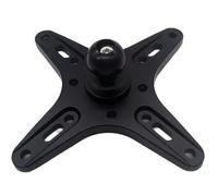 HUTSRAI Adaptateur de Mural Universel pour Moniteurs Portables - Plaque de Support avec Tête à Boule de 1"/1.5" s'adapte Aux Dimensions 100X100mm et 75X75mm avec Tête à Boule de 1 Pouce.